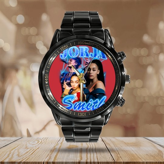 Discover Jorja Smith Calendar Steel Band Watch | Jorja Smith Graphic Calendar Steel Band Watch , Vintage Jorja Smith Calendar Steel Band Watch