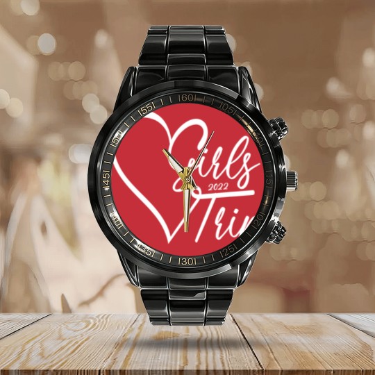 Discover Girls Weekend 2022 Girls Trip 2022 Calendar Steel Band Watch