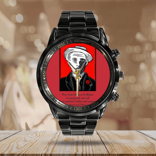 Discover Joe Hill Calendar Steel Band Watch