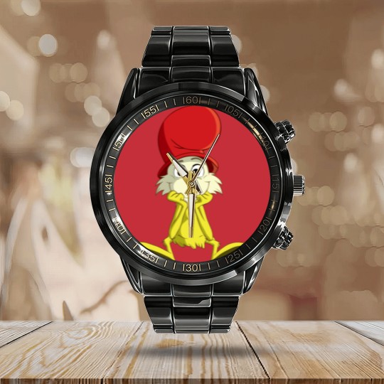 Discover Sam - Green Eggs Ham - Calendar Steel Band Watch