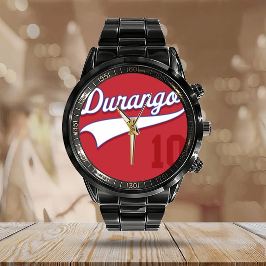 Discover Durango Baseball Calendar Steel Band Watch Mexico Jersey Remera Beisbol Soccer