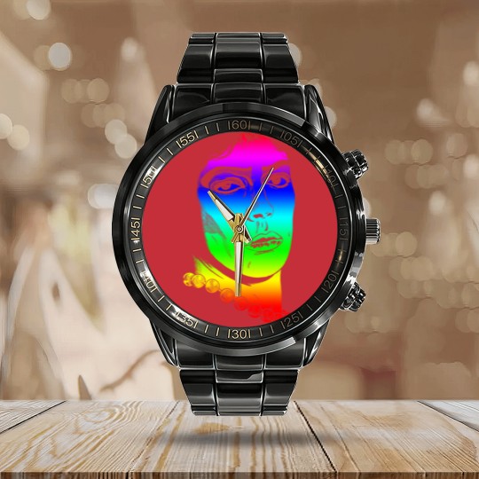 Discover Rocky gay pride - Gay Pride - Calendar Steel Band Watch