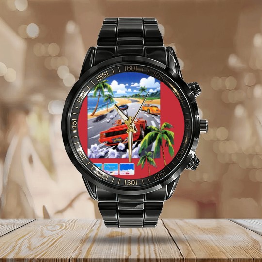 Discover Outrun cover - Outrun - Calendar Steel Band Watch