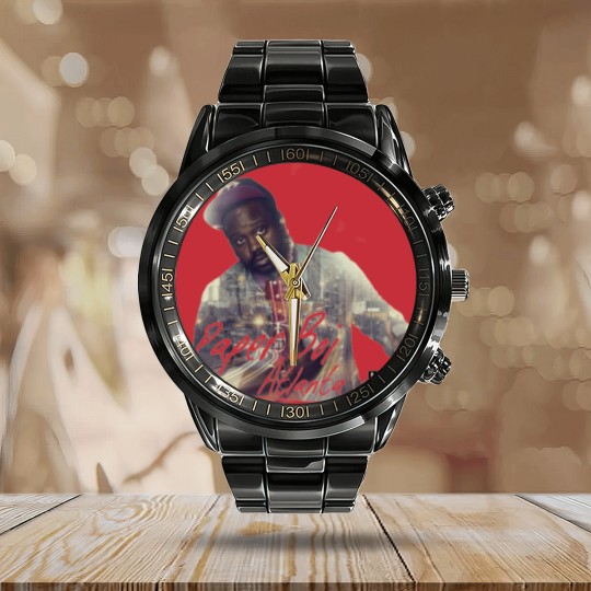 Discover Atlanta - Paper Boi Album Cover Classic Calendar Steel Band Watch