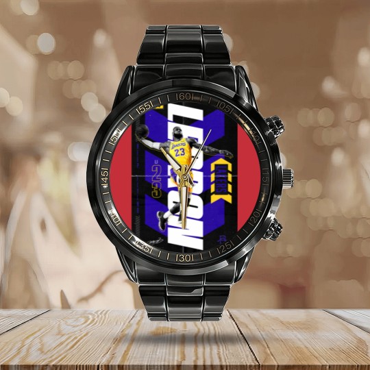 Discover LEBRON JAMES - Lebron James - Calendar Steel Band Watch