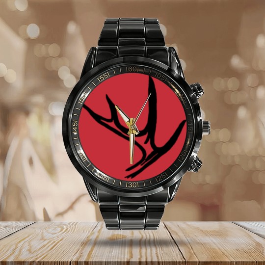 Discover White Tail Deer Antler Calendar Steel Band Watch