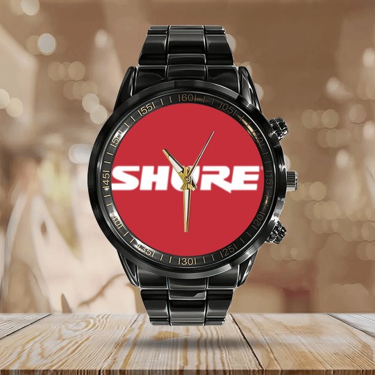 Discover SHURE Calendar Steel Band Watch