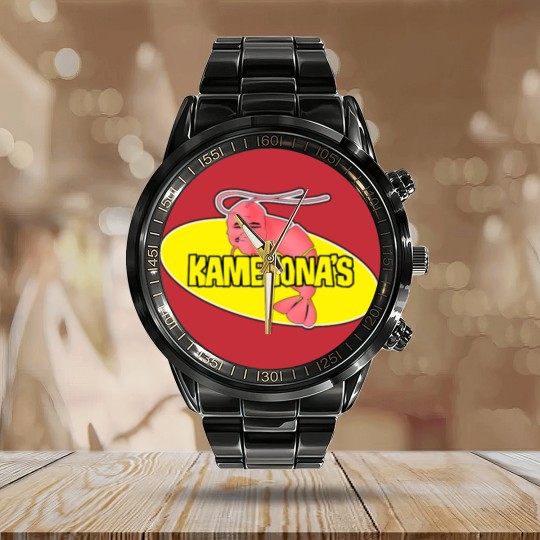 Discover Five 0 Five Kamekona Calendar Steel Band Watch