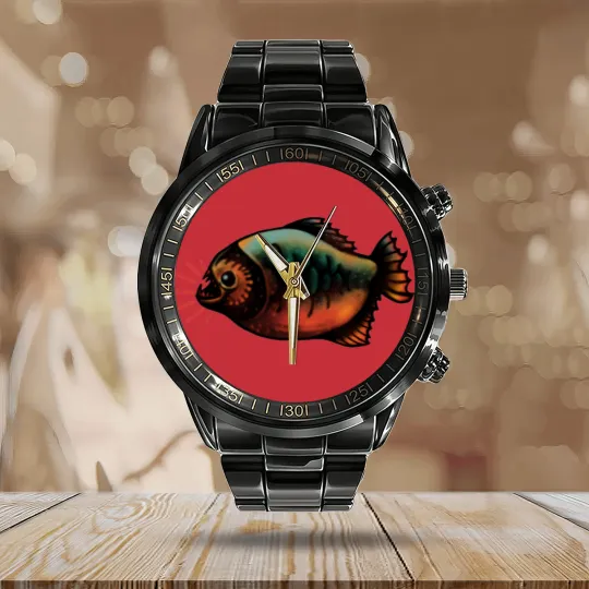 Discover Piranha - Piranha - Calendar Steel Band Watch