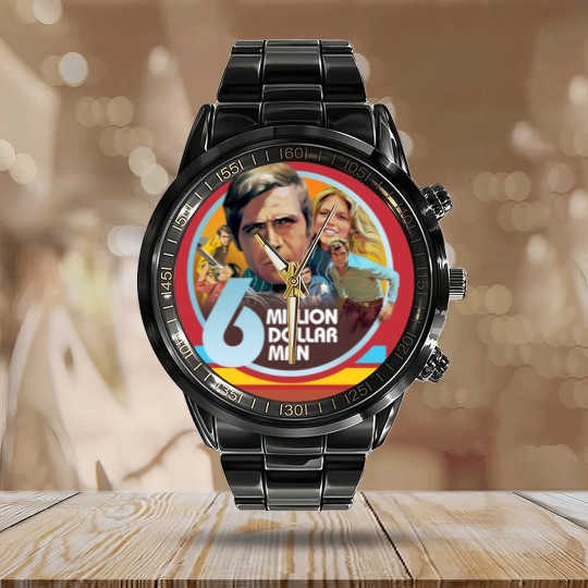 Discover six million dollar man - Six Million Dollar Man - Calendar Steel Band Watch