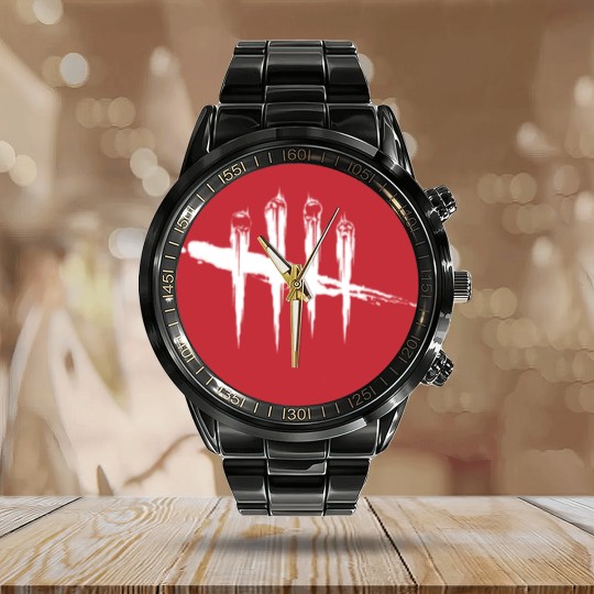 Discover DEAD BY DAYLIGHT WHITE Calendar Steel Band Watch