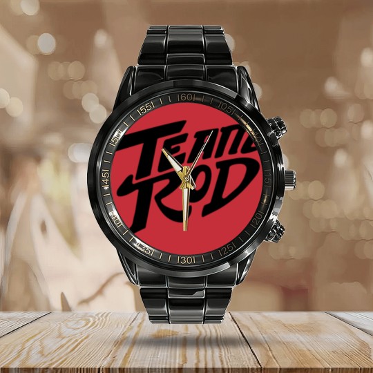 Discover Team Rod - Hot Rod - Calendar Steel Band Watch