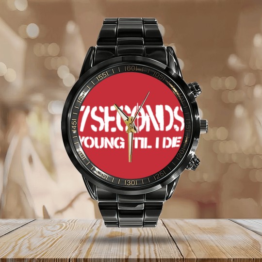 Discover 7 second Calendar Steel Band Watch