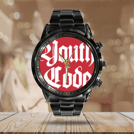 Discover youth code Calendar Steel Band Watch