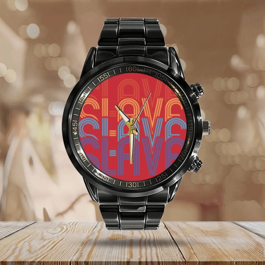 Discover BDSM Slave Calendar Steel Band Watch