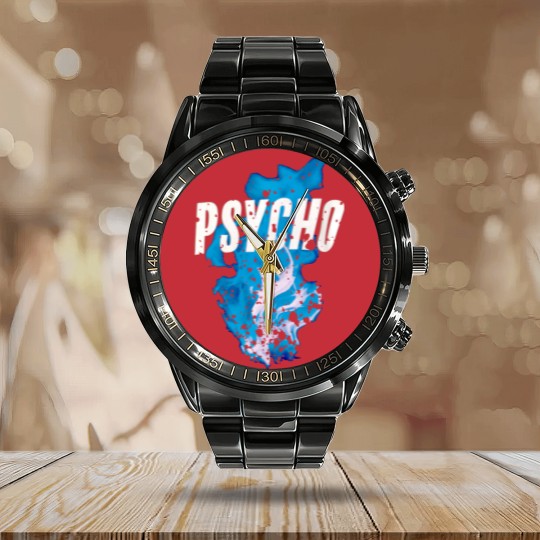 Discover Psycho Blue Fire - Dave Psychodrama - Calendar Steel Band Watch