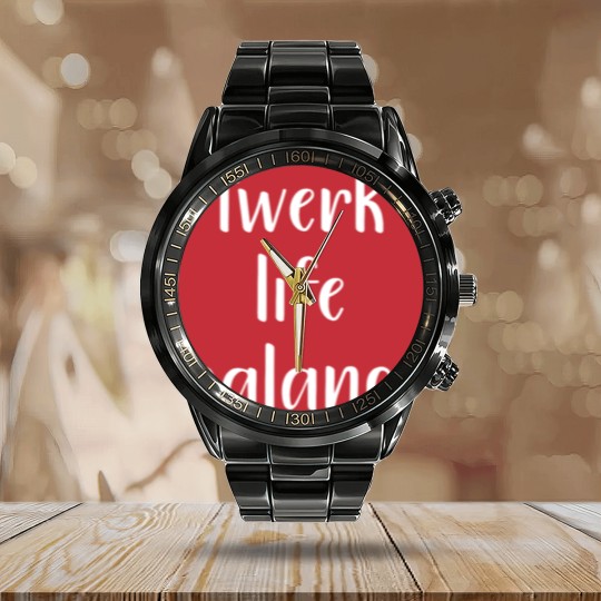 Discover twerk life balance | work life balance Calendar Steel Band Watch