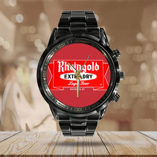 Discover Rheingold Beer - Beer - Calendar Steel Band Watch
