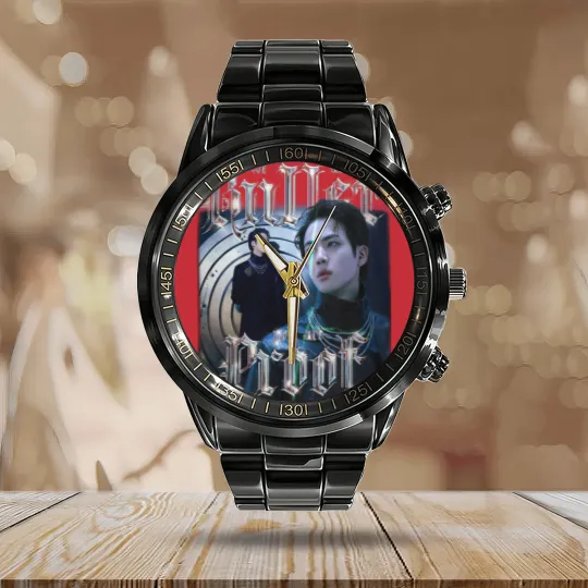 Discover Meet Seokjin, Seokjin Proof inspired Calendar Steel Band Watch