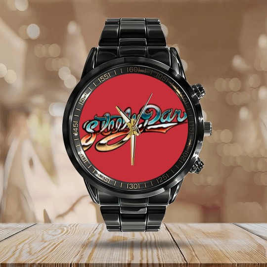 Discover Steely Dan Retro - Steely Dan - Calendar Steel Band Watch