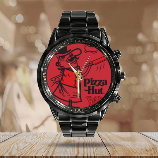 Discover Pizza Hut Pete - Light - Pizza Hut Pete - Calendar Steel Band Watch