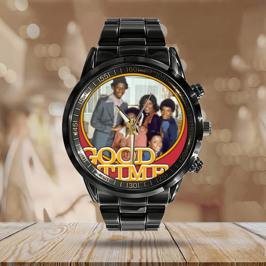 Discover Good Times - Good Times - Calendar Steel Band Watch