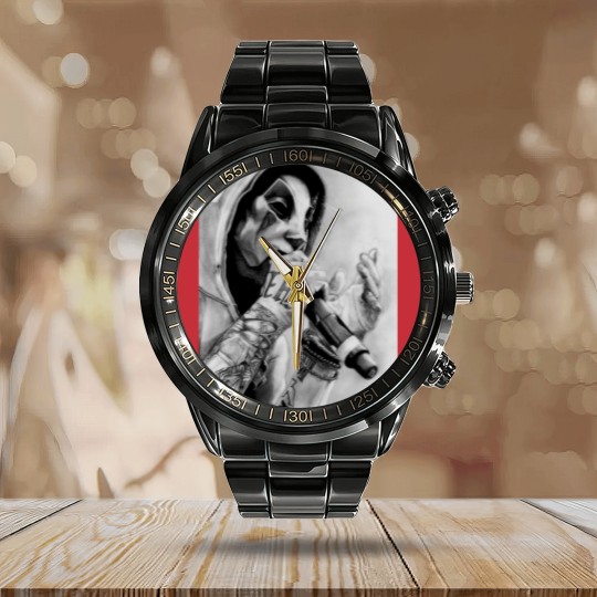 Discover Hollywood undead danny Classic Calendar Steel Band Watch