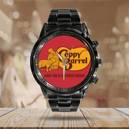 Discover Cappy Barrel Calendar Steel Band Watch