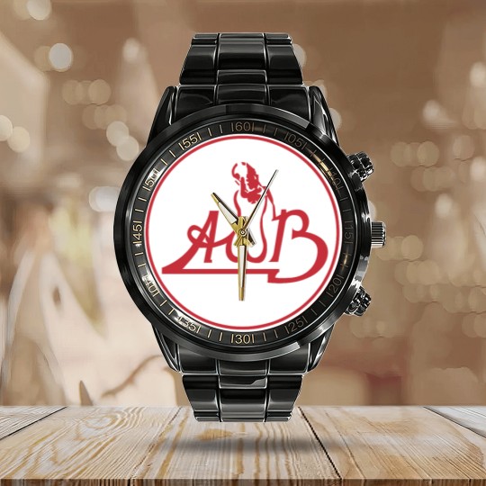 Discover AVERAGE WHITE BAND VINTAGE Calendar Steel Band Watch