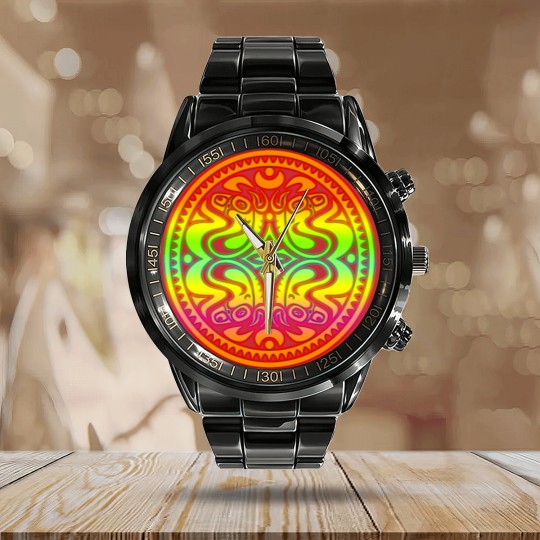 Discover gov t mule logo Calendar Steel Band Watch