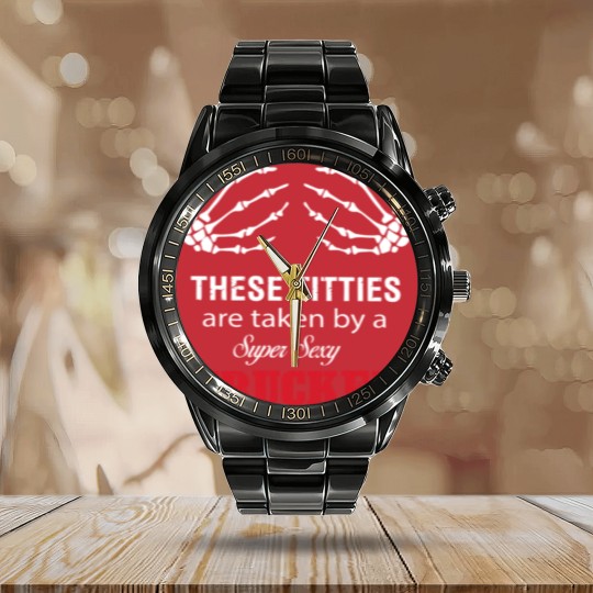 Discover These Titties Are Taken By A Super Sexy Trucker Calendar Steel Band Watch