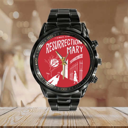 Discover Resurrection Mary Calendar Steel Band Watch