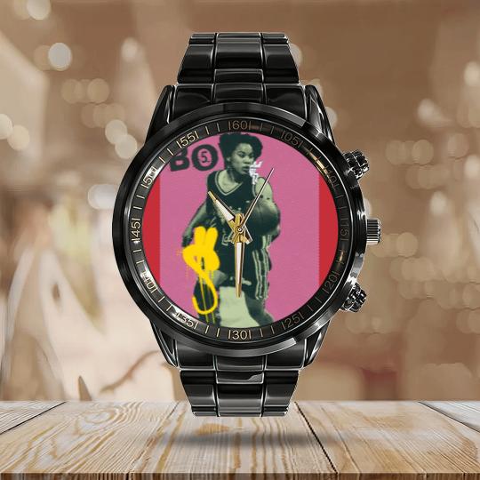 Discover Dawn Staley Street Wear Style - Womens Basketball - Calendar Steel Band Watch