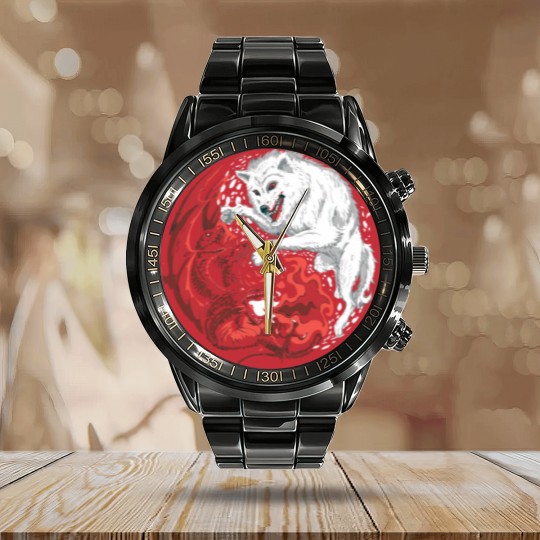 Discover ICE AND FIRE Calendar Steel Band Watch