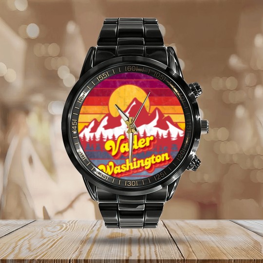 Discover Vader Washington - Vader - Calendar Steel Band Watch
