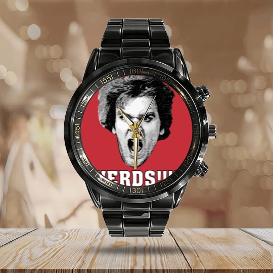 Discover NERDS! - Revenge Of The Nerds - Calendar Steel Band Watch