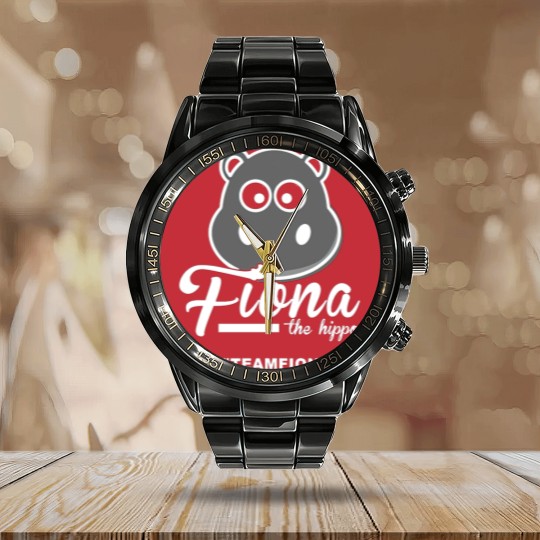 Discover Fiona The Hippo Calendar Steel Band Watch