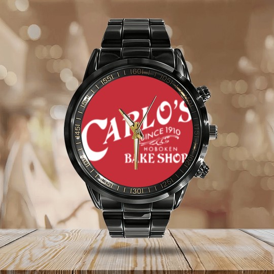 Discover Carlos Bake Shop Calendar Steel Band Watch
