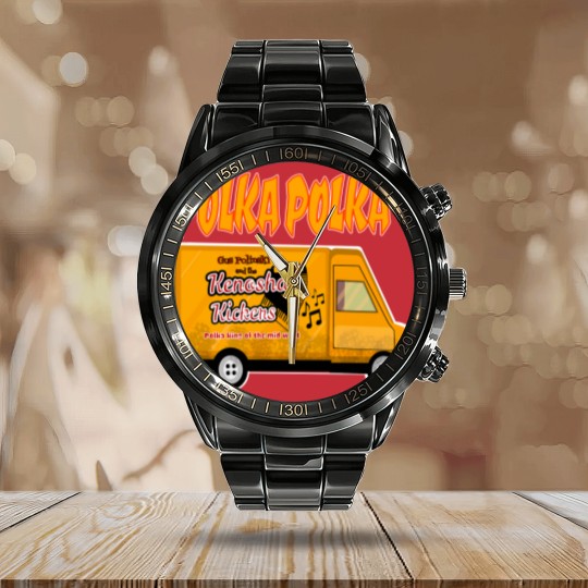 Discover Kenosha Kickers - Kenosha Kickers - Calendar Steel Band Watch