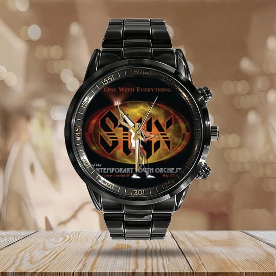 Discover Styxs is an American rock band from Chicago Es Essential Calendar Steel Band Watch