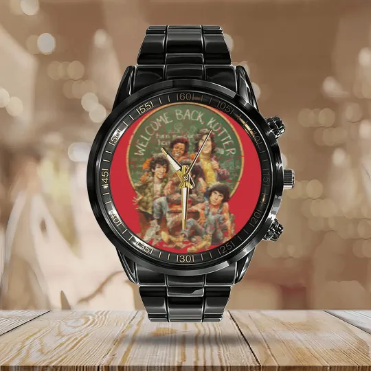 Discover Welcome Back, Kotter - 1970s - Calendar Steel Band Watch
