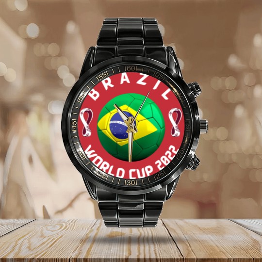 Discover world cup 2022 brazil - World Cup Qatar 2022 - Calendar Steel Band Watch