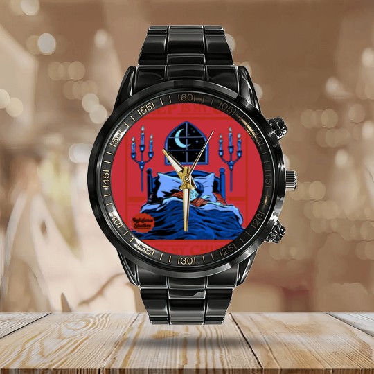 Discover Sleep is my God - Sleep - Calendar Steel Band Watch