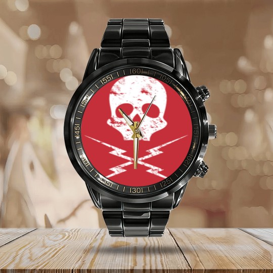 Discover death proof Calendar Steel Band Watch