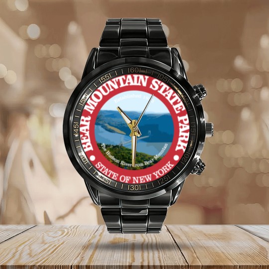 Discover Bear Mountain SP - Bear Mountain State Park - Calendar Steel Band Watch