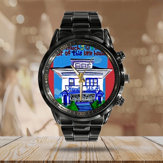 Discover The Motown House - Record Label - Calendar Steel Band Watch
