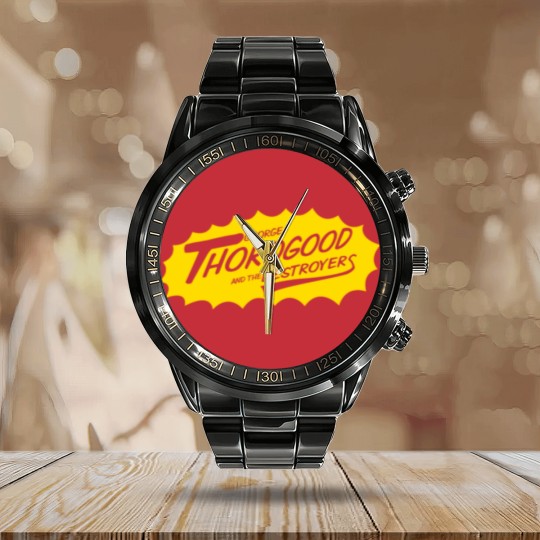 Discover George Thorogood And The Destroyers Calendar Steel Band Watch