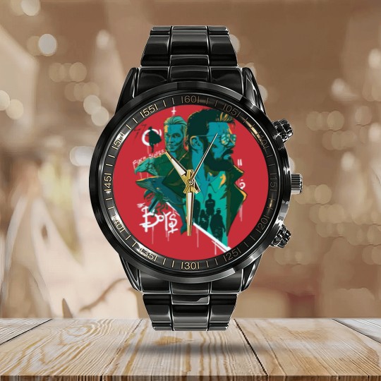 Discover The Boys and Homelander - The Boys - Calendar Steel Band Watch