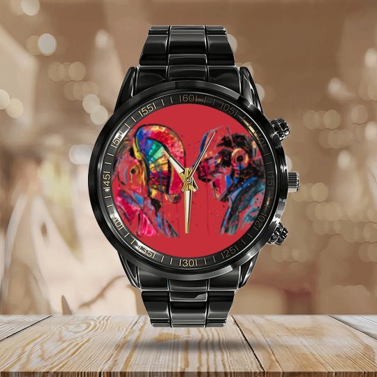Discover Technologic-Daft Punk - Daft Punk - Calendar Steel Band Watch
