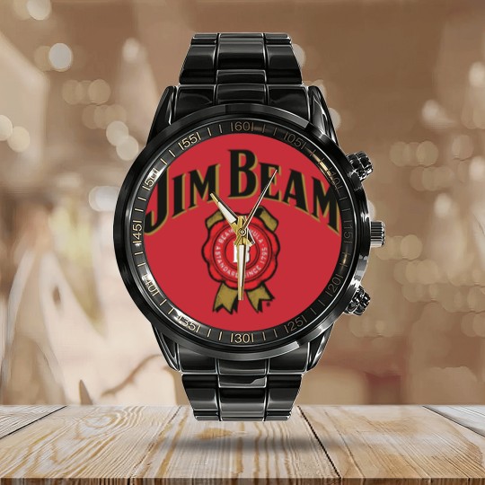 Discover Jim Beam Calendar Steel Band Watch